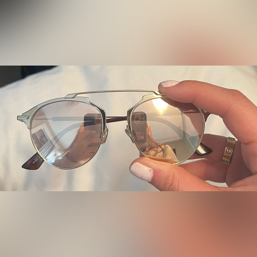 Authentic Christian Dior Reflective Sunglasses